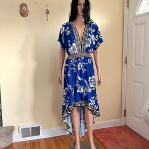 Floral print dress